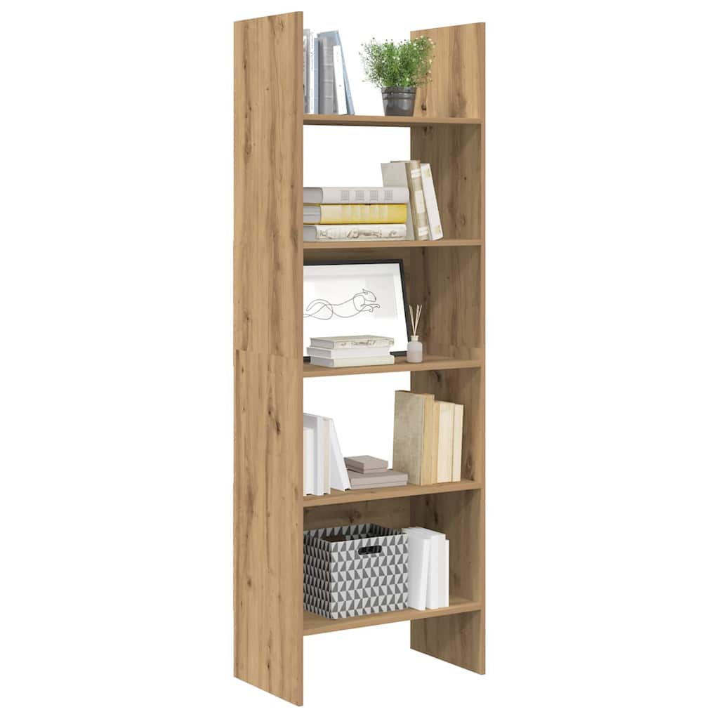 Raamaturiiul 5 tasandit 60 x 35 x 180 cm Tehispuit Käsitööpuu