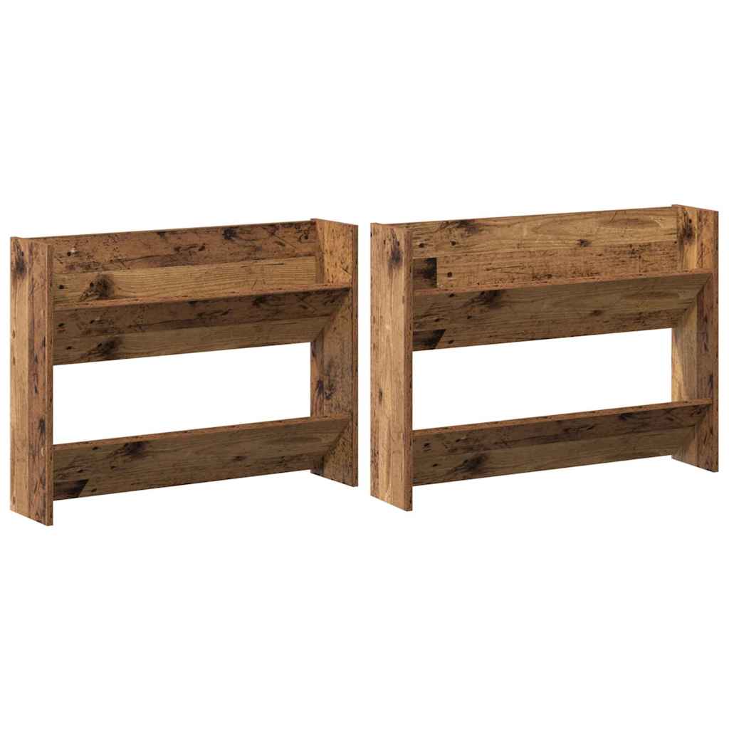 Kinga kapp 2 tk 80 x 18 x 60 cm Tehispuit Vana puit