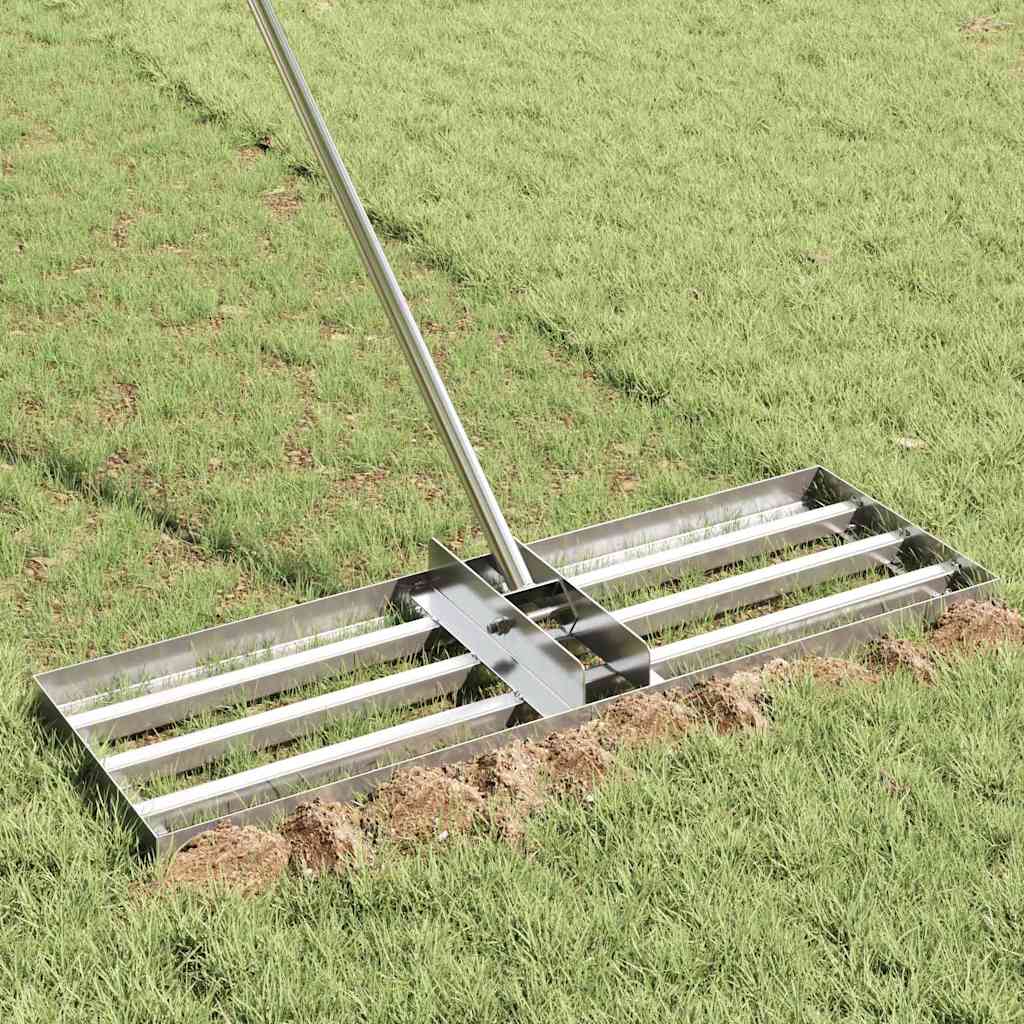 Aia tasanduse rehade Hõbedane 75 x 25 x 6 cm Roostevaba teras