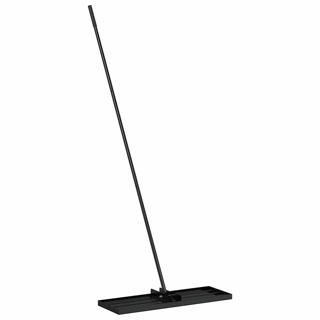 Aia tasanduse rehade Must 75 x 25 x 200 cm Pulbervärvitud teras