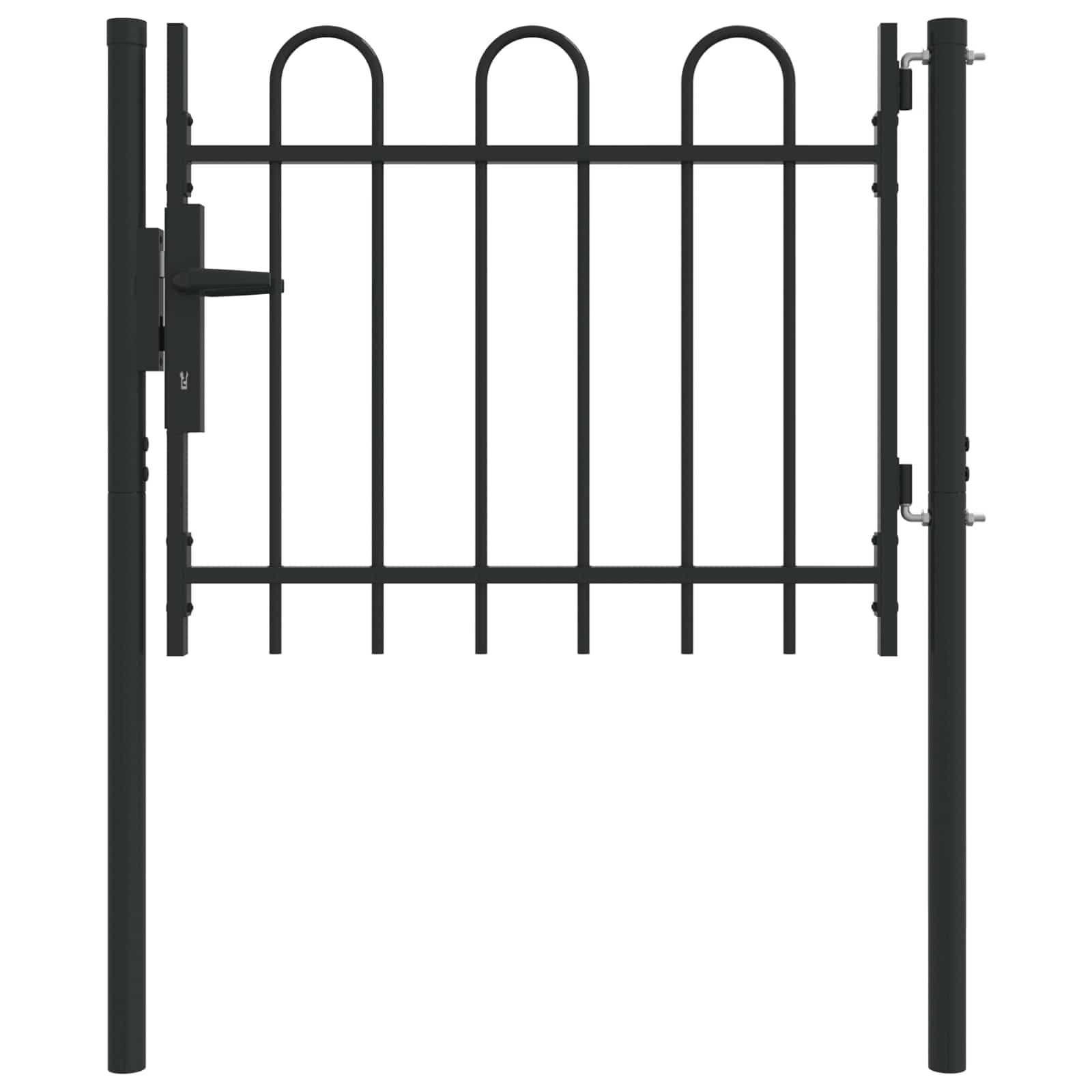 Tara aed BOXTEL 103 x 124,5 cm Pulbervärvitud teras Hall