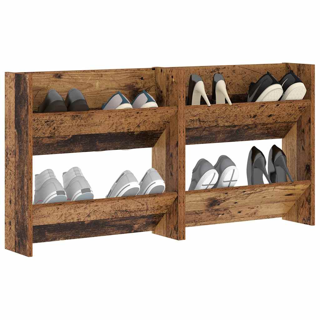 Kinga kapp 2 tk 60 x 18 x 60 cm Tehispuit Vana puit