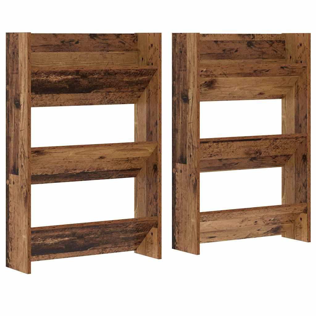 Kinga kapp 2 tk 60 x 18 x 90 cm Tehispuit Vana puit