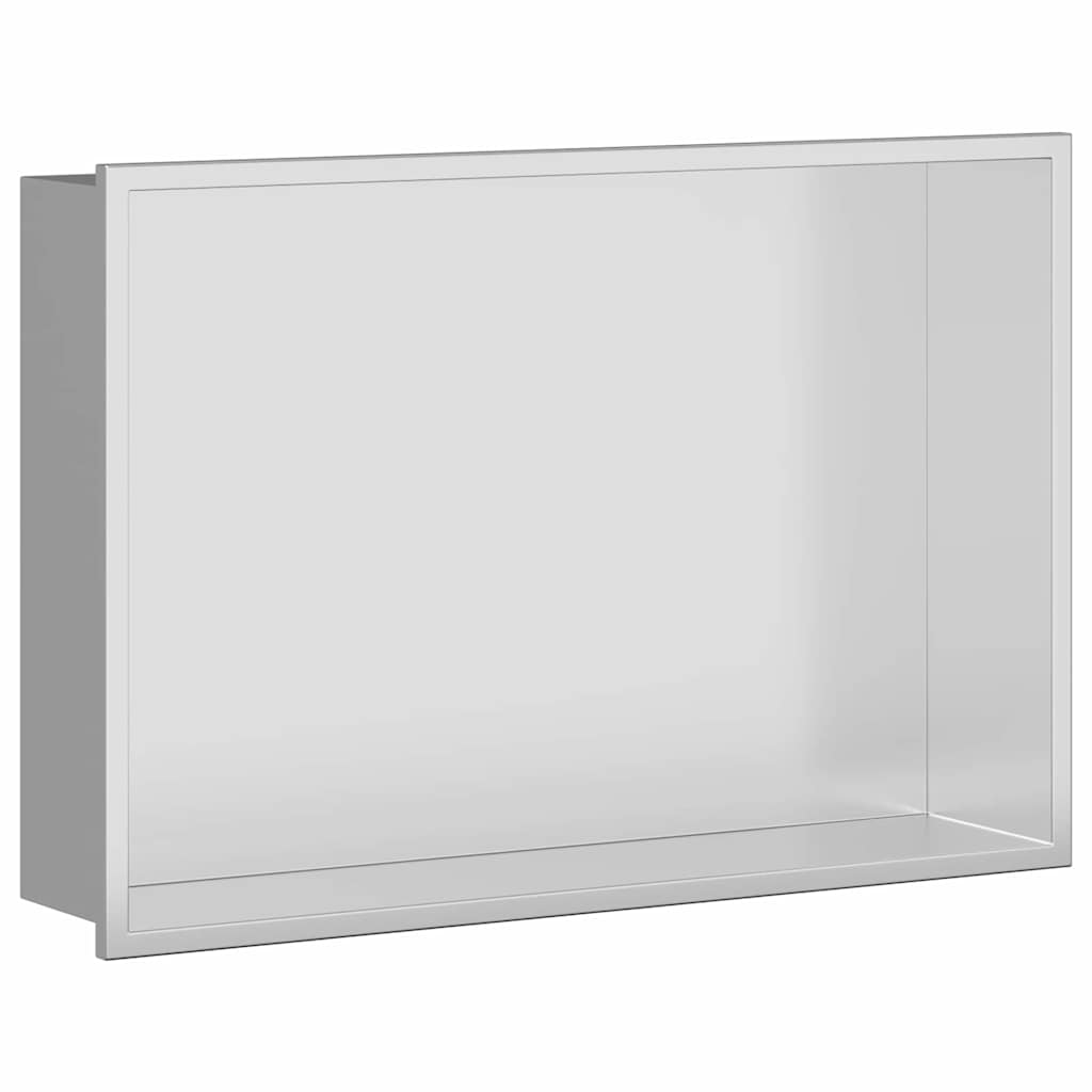 Dušinurk Hõbedane 45 x 30 x 9,5 cm Roostevaba teras