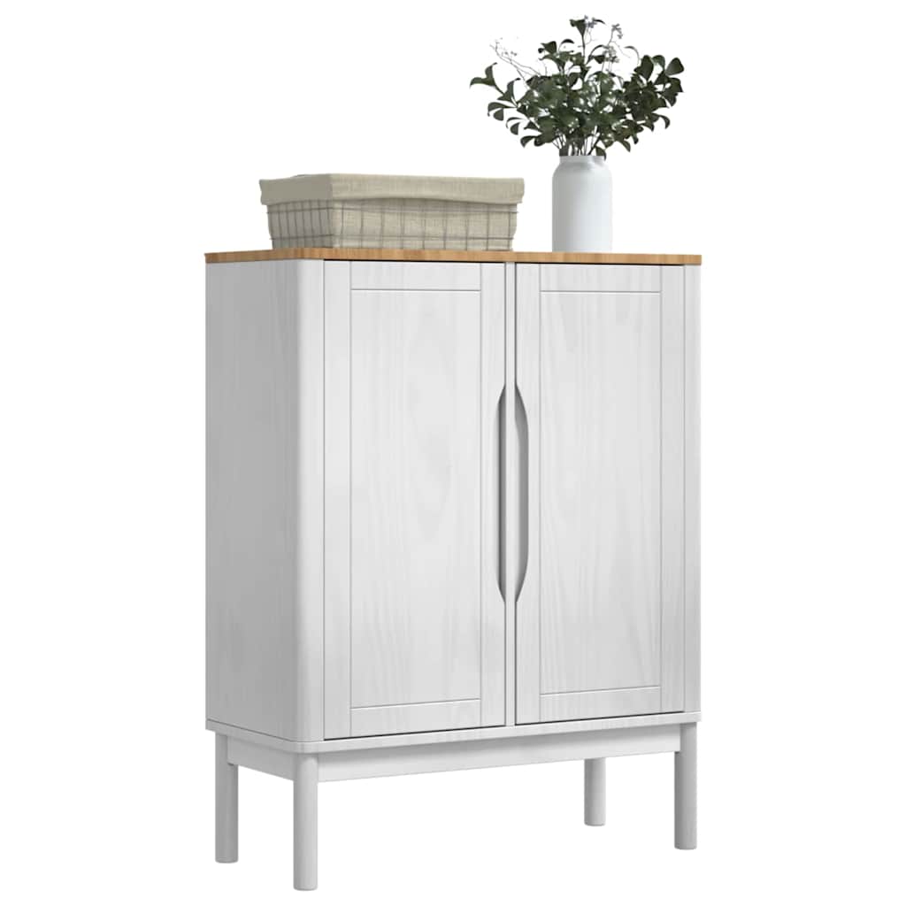 Kõide FLORO Valge 70 x 30 x 70,5 cm Kindel männipuidust