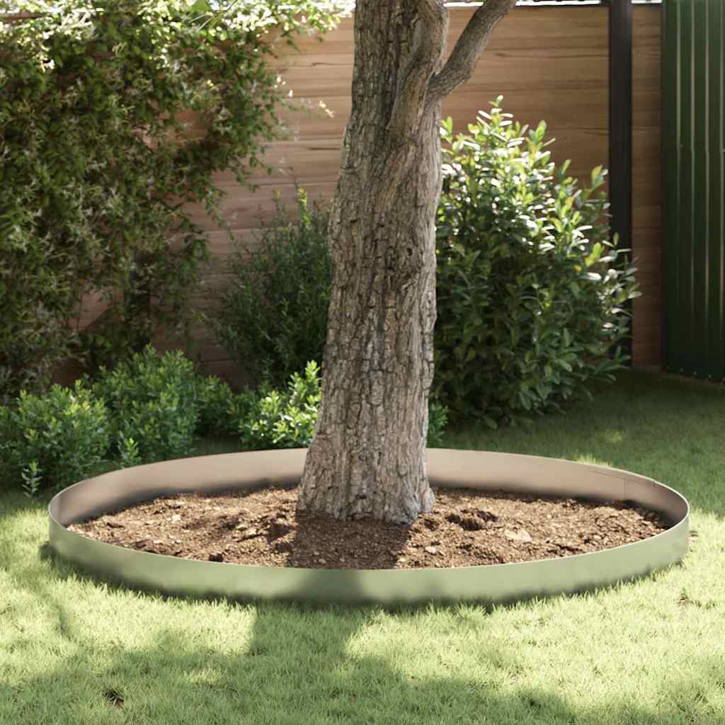 Murupiire 4 tk 450 x 20 cm Tsinkteras Hõbedane