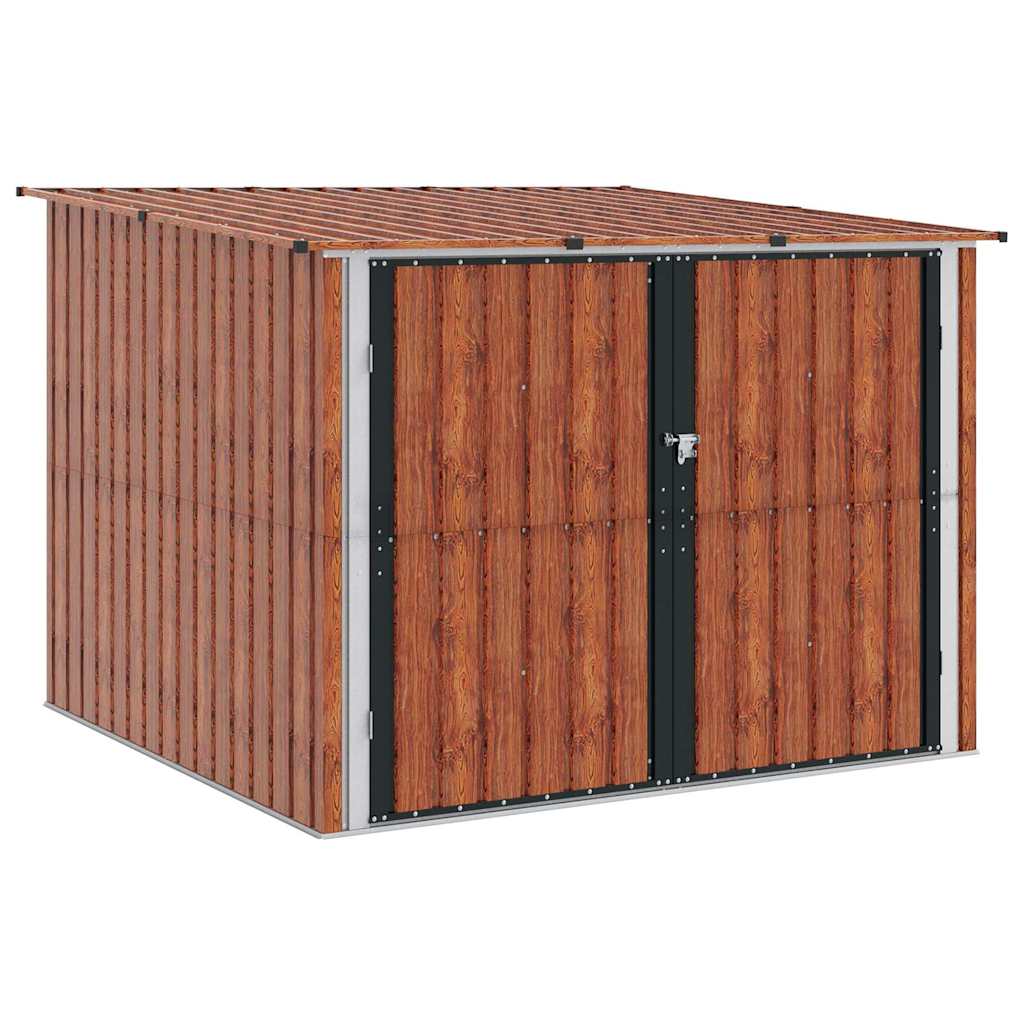 Jalgratta kuur 3 tk Pruun 216 x 207 x 158 cm Metall