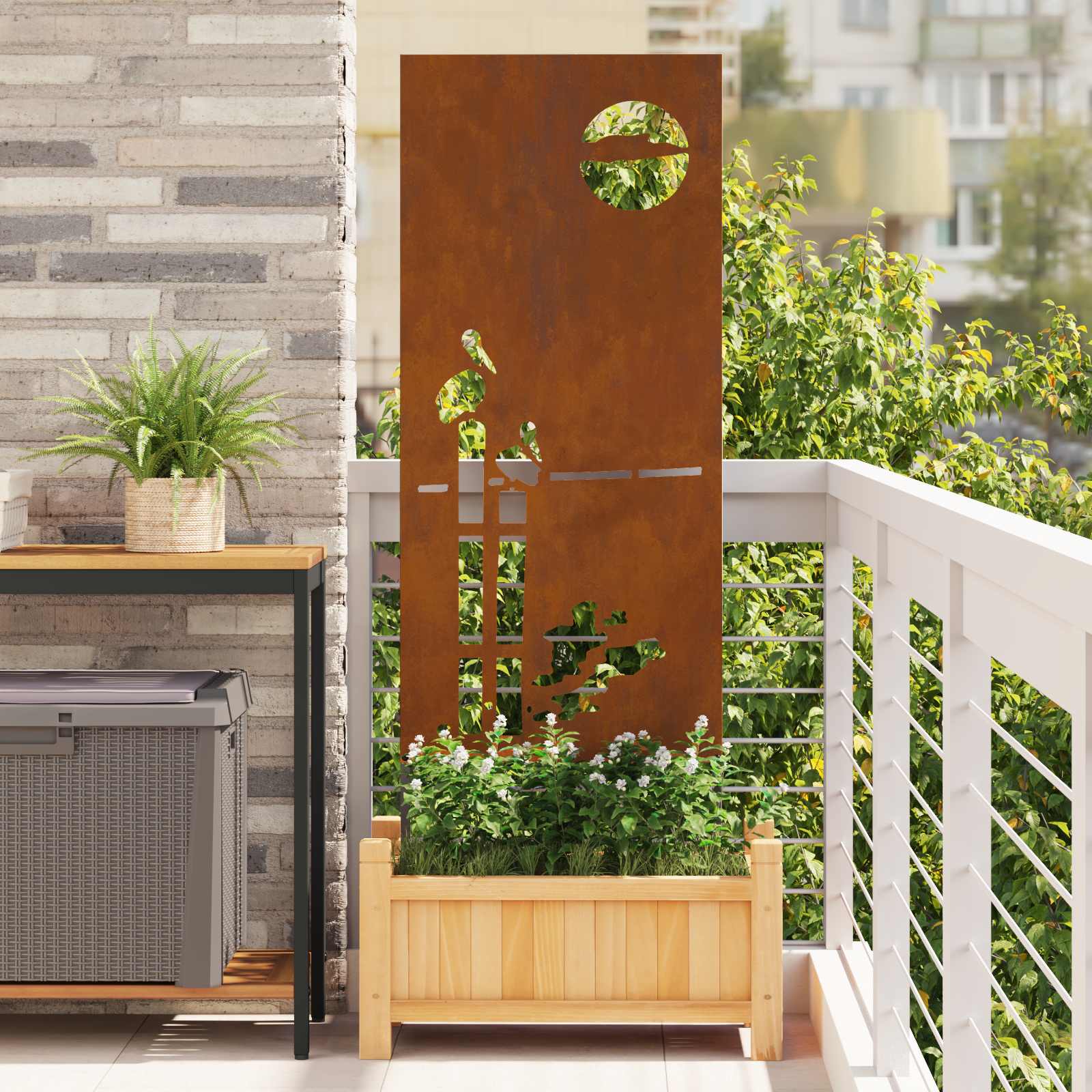 Aia privaatsuse kate Rooste 50 x 140 cm terase tüüp