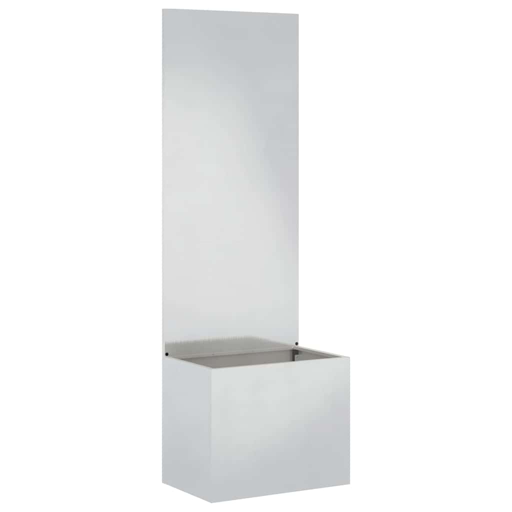 Aia privaatsuse kate Hõbe 50 x 32 x 150 cm Roostevaba teras