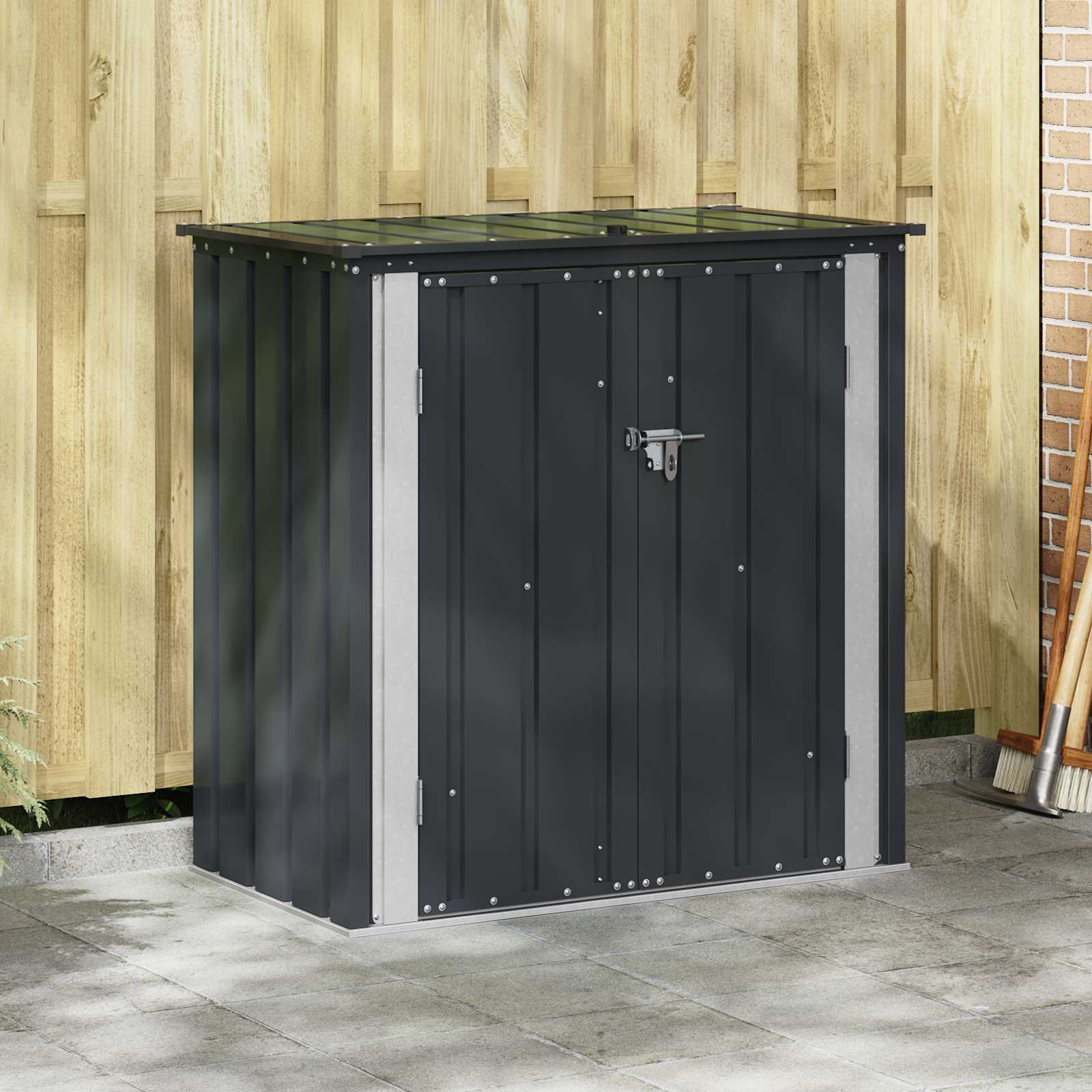 Aia Salvestuskast Must 101,5 x 57 x 100,5 cm Teras