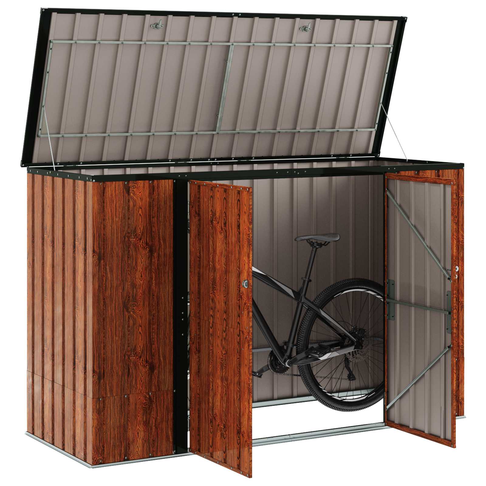 Aia Salvestuskast Pruun 214 x 82 x 132 cm Teras