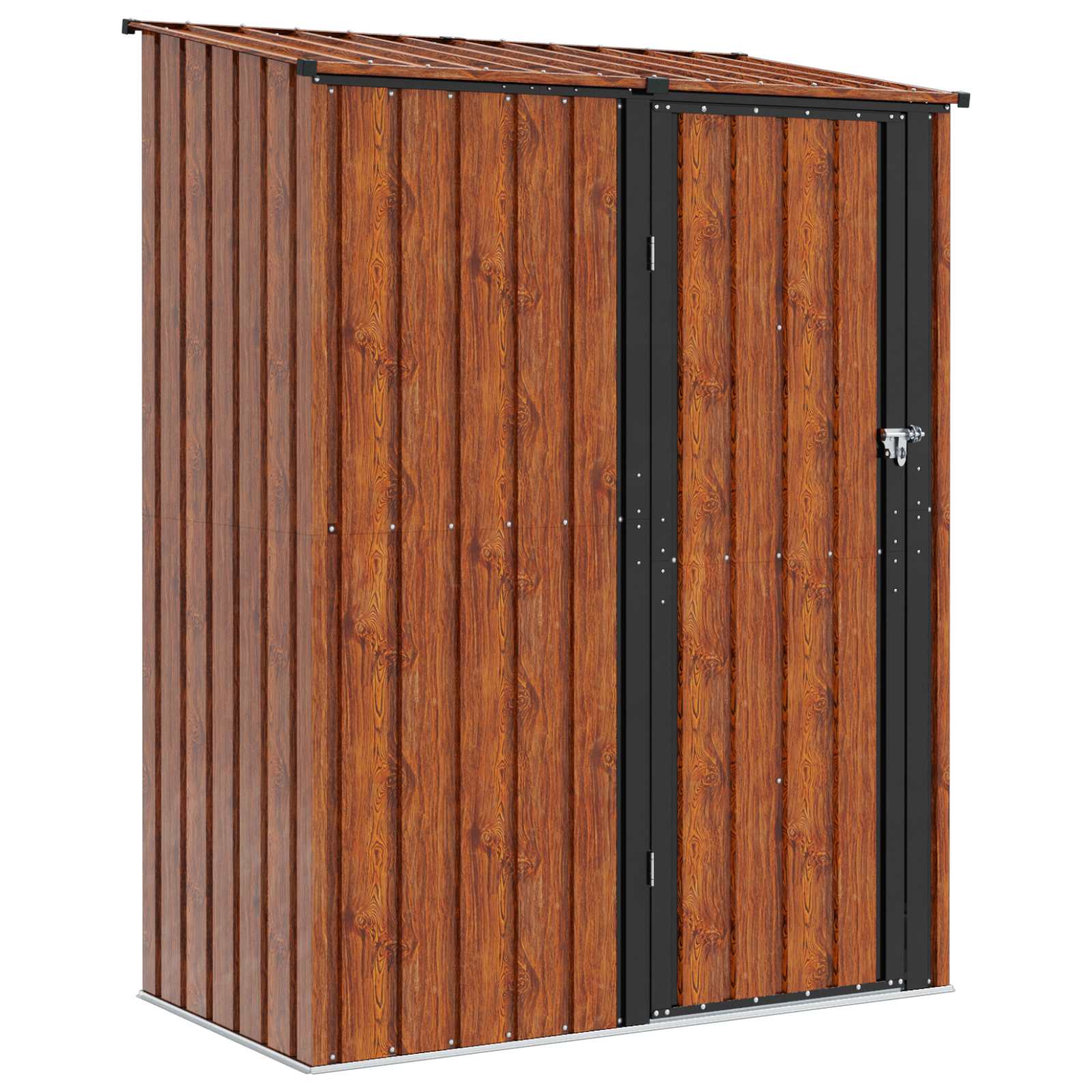 Aiakujud Pruun 153,5 x 86 x 200 cm Metall