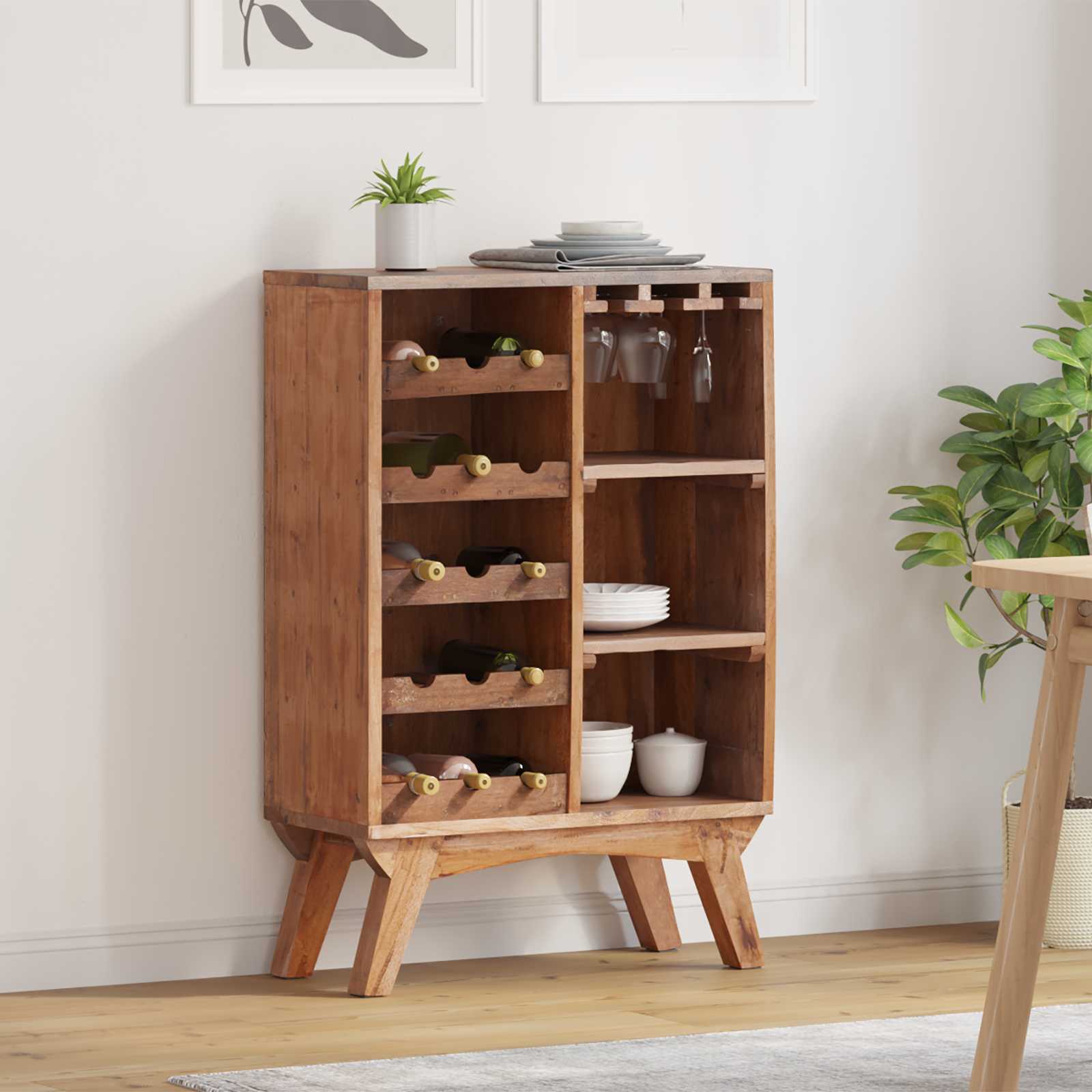 Rest Pruun 60 x 30 x 90 cm Tugev taastatud puit