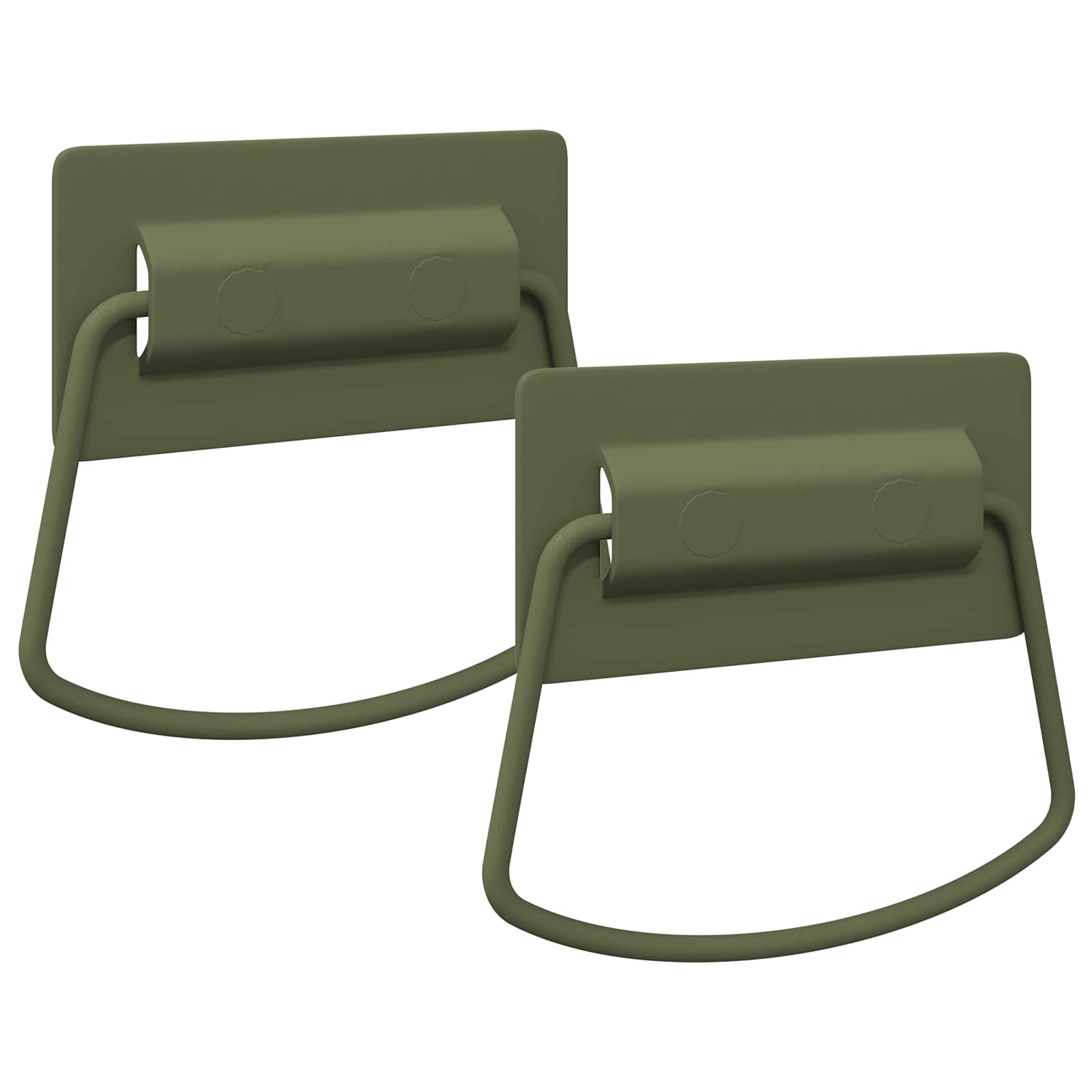 Kapi Käepidemed 2 tk Küpset roheline 85 x 45 mm Metall
