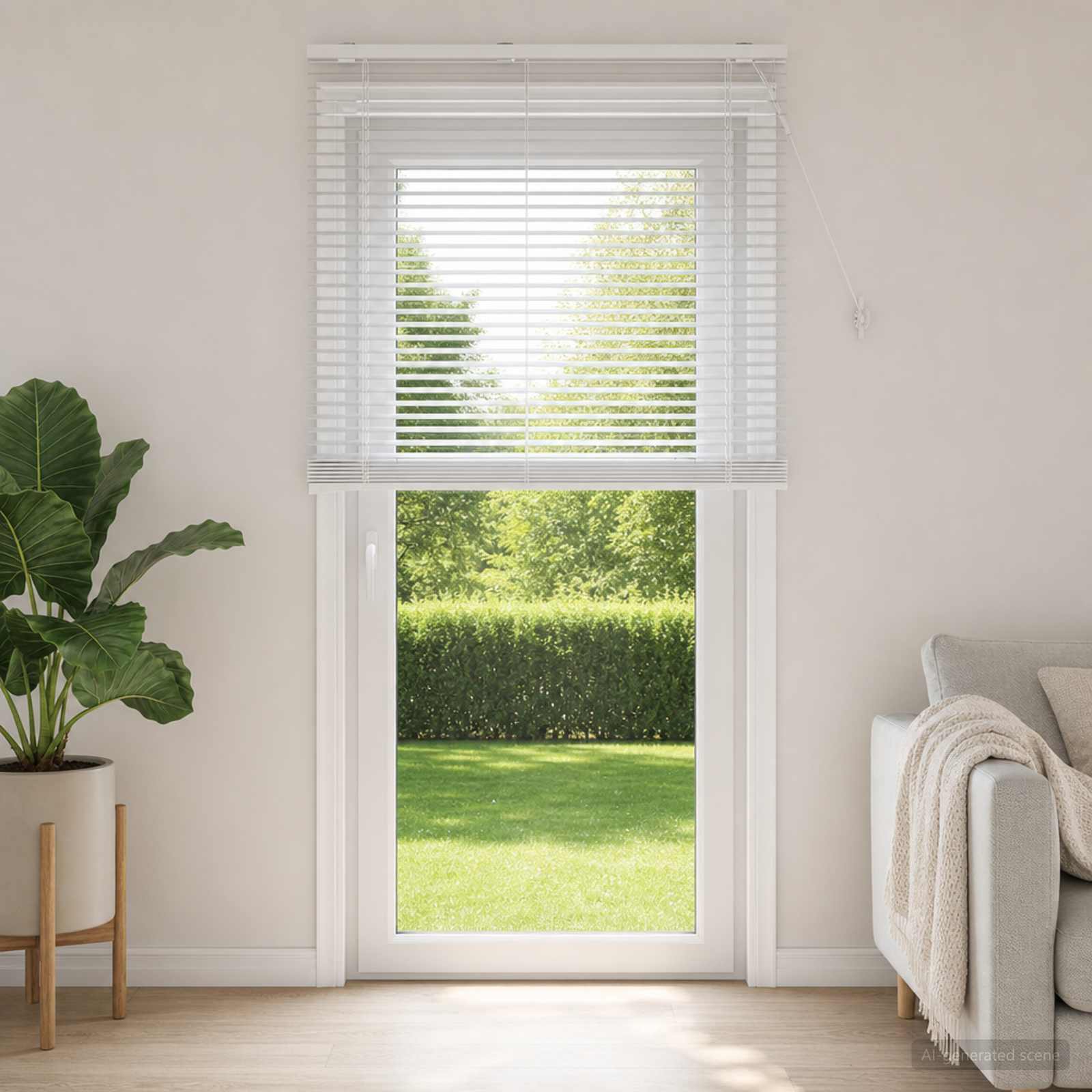 Veneetsia rulo Valge 105 x 250 cm 35 mm