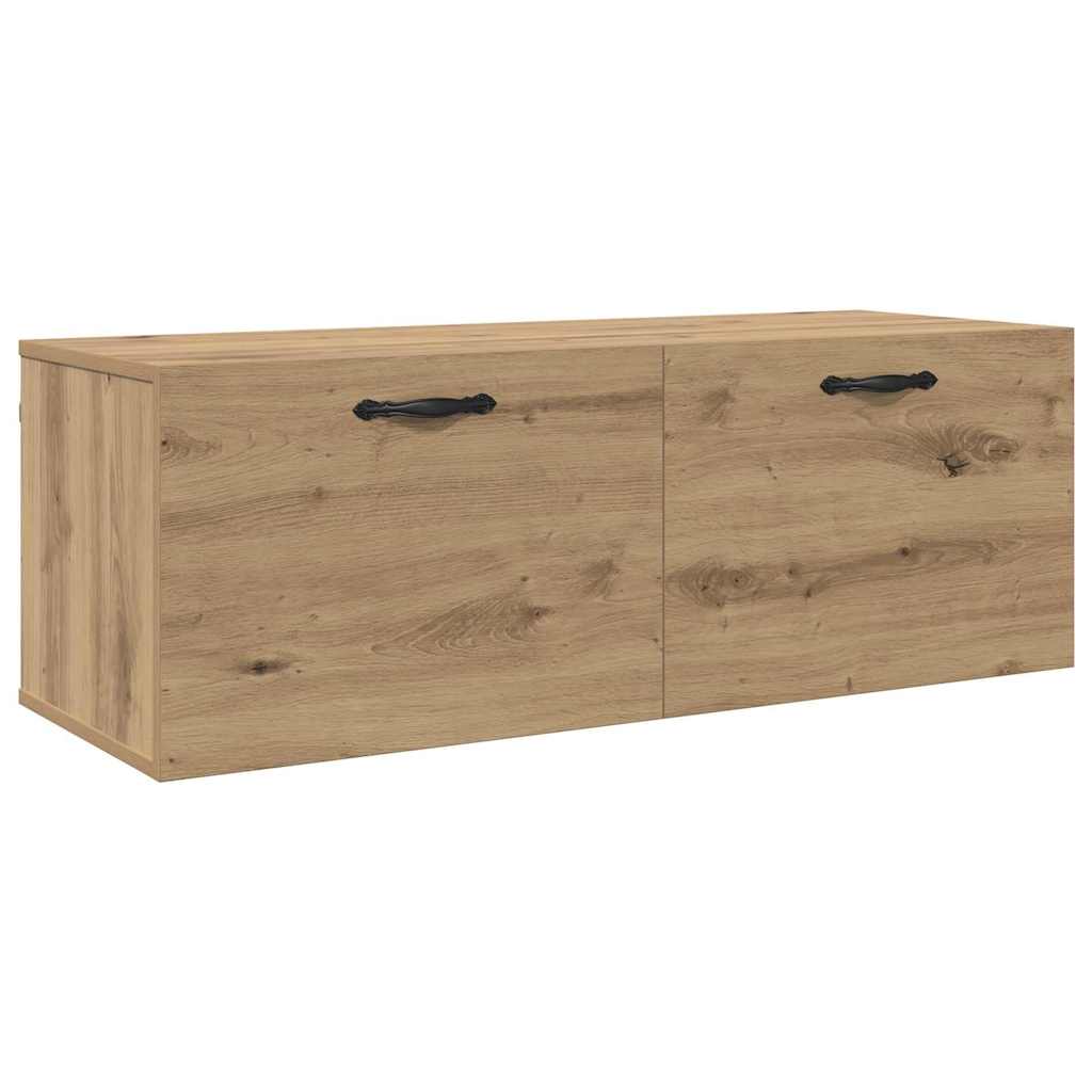 Seinale kinnitatav kapp 100 x 36,5 x 35 cm Tehispuit Käsitööpuu