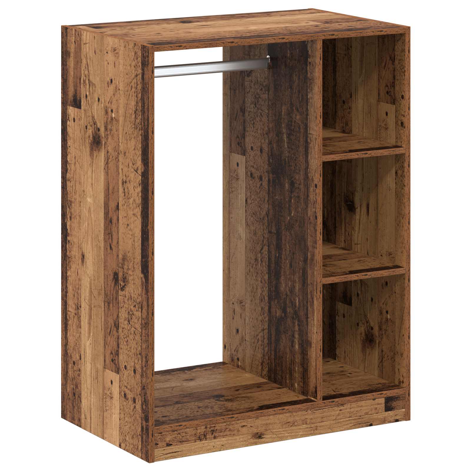 Garderoobikapp Vana puit 77 x 48 x 102 cm Tehispuit