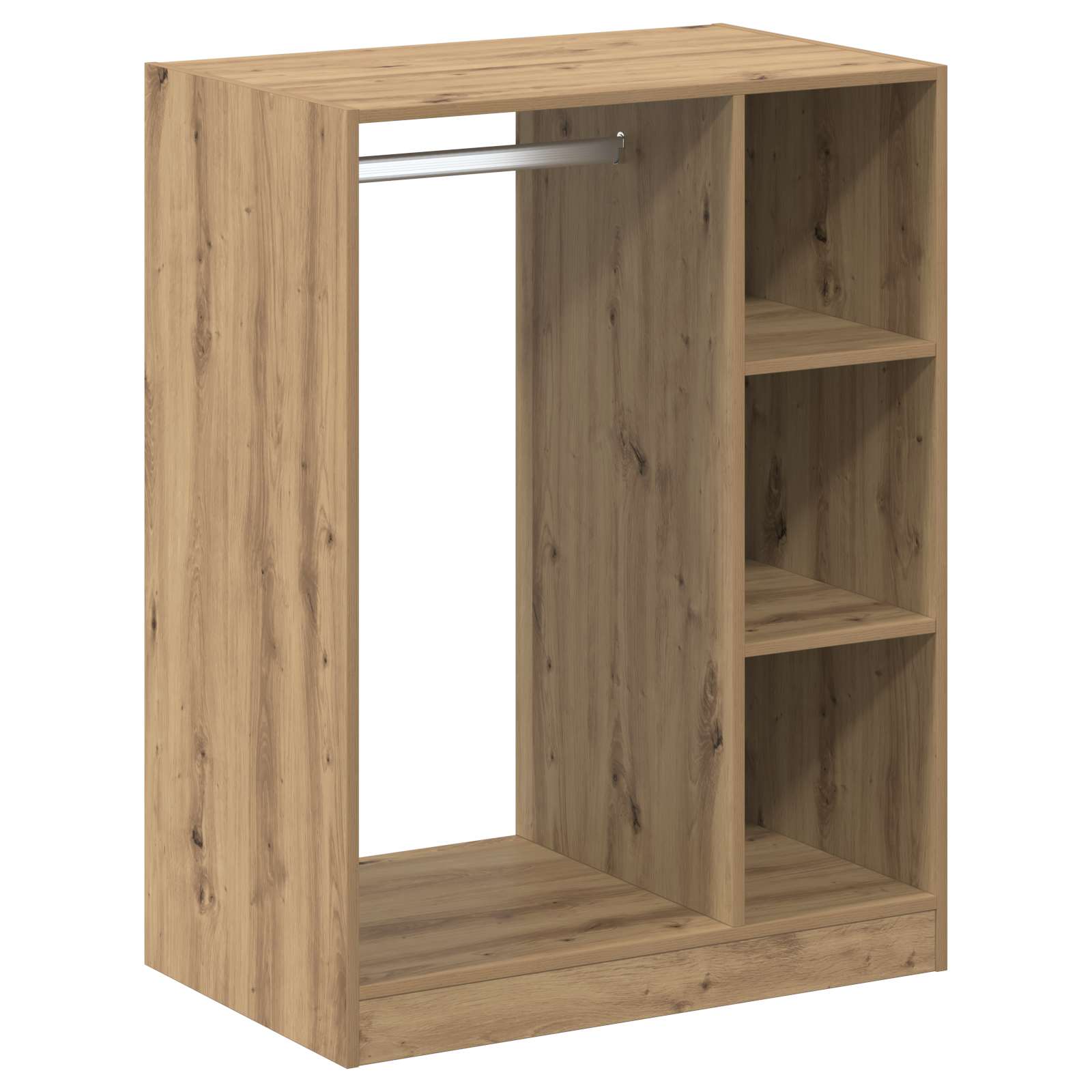 Garderoobikapp Artisan tamm 77 x 48 x 102 cm Tehispuit