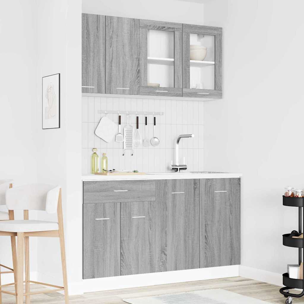 Köök üksus LYON 4 tk Hall Sonoma Tehispuit