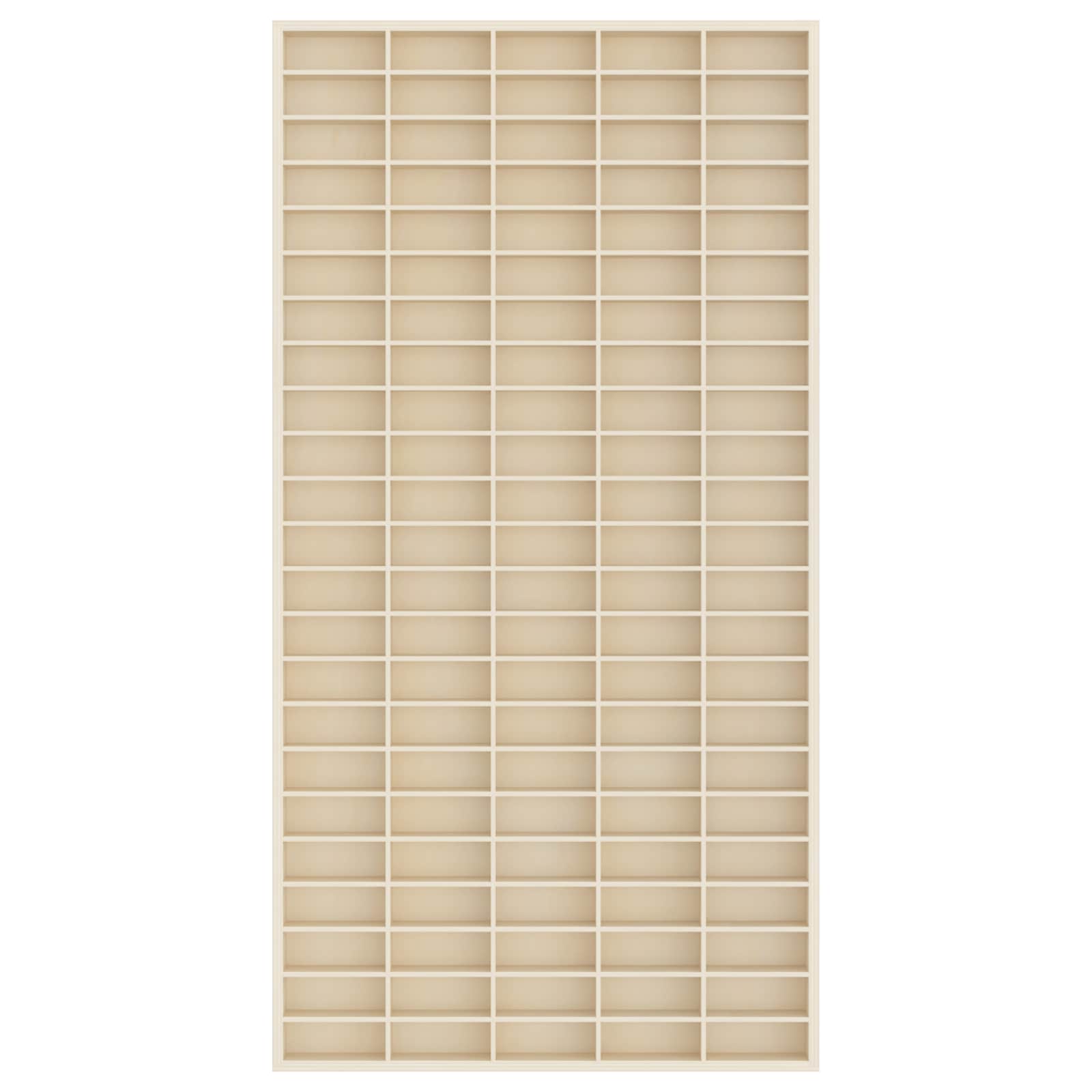 Seina kuvakarp Seinale kinnitav Beež 50 x 4,5 x 96 cm Tehispuit