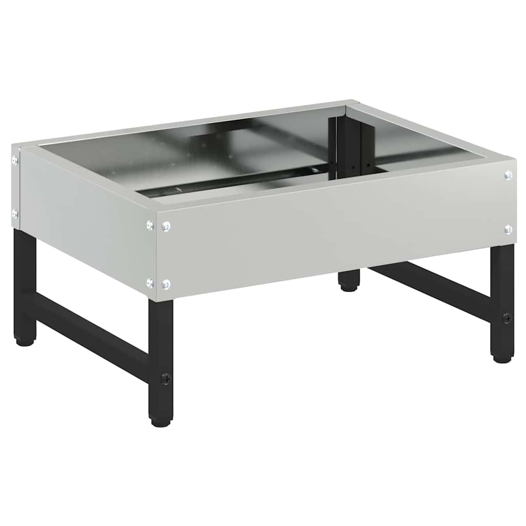 Linde söötja Hõbedane 80 x 28 x 13.5 cm Tsinkteras
