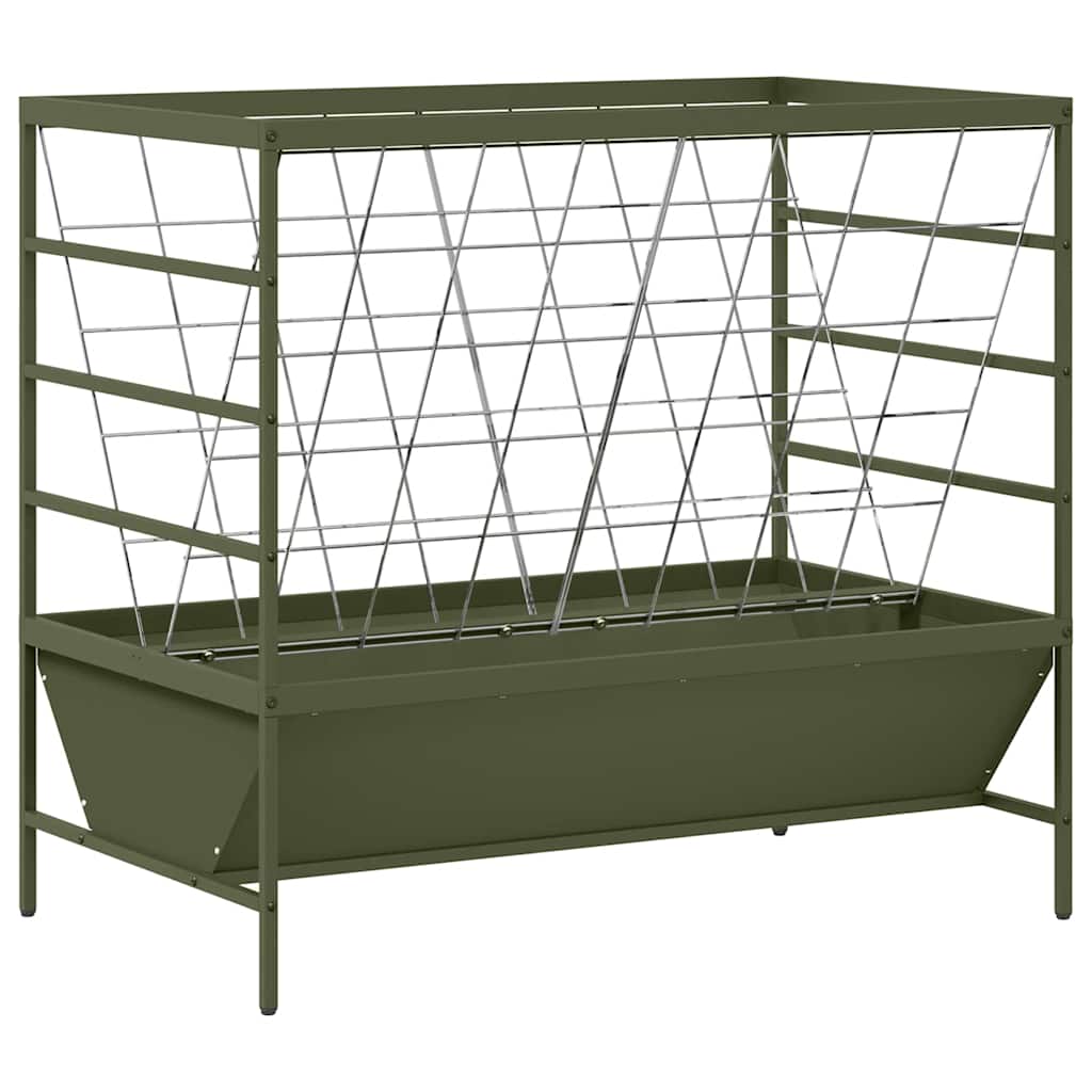Loomade toitja Oliiviroheline 100 x 60 x 90 cm 15 kg