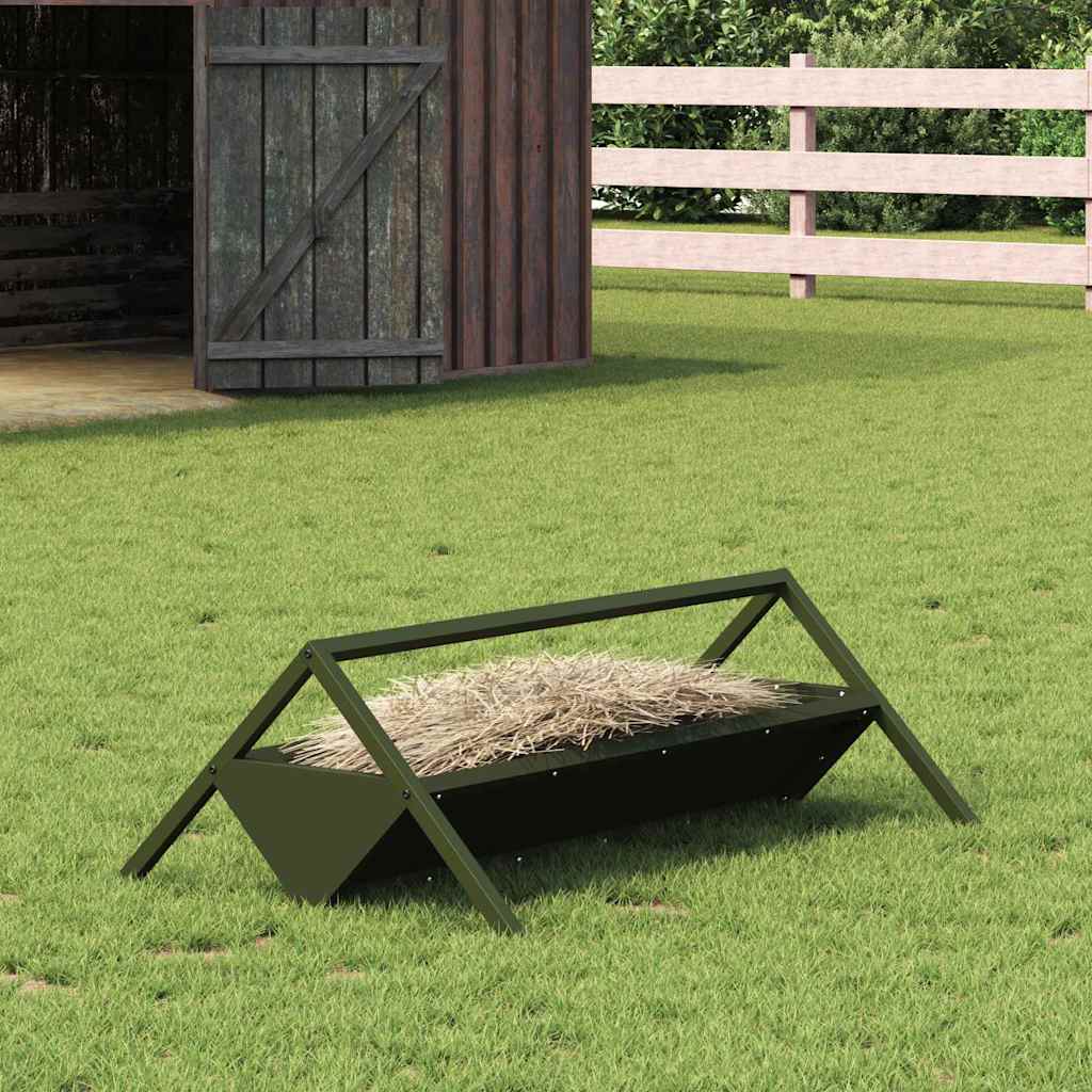 Loomade Söömingulihv Oliiviroheline 111 x 76 x 38 cm 10 kg