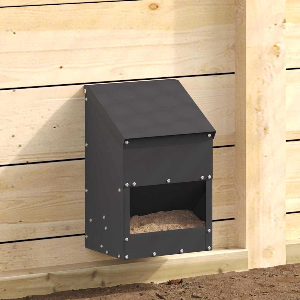 Kanali feeder Must 21 x 16 x 33 cm 3 kg Külmvalsitud teras