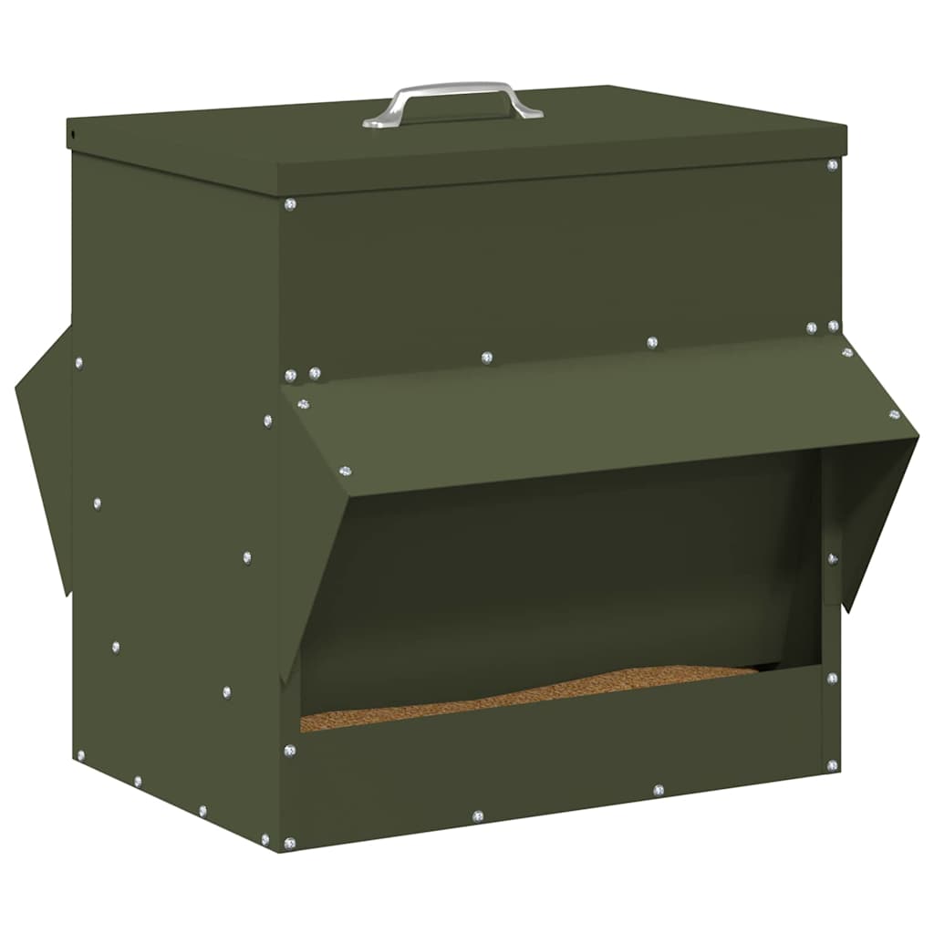 Kanali feeder Oliiviroheline 40,5 x 45 x 41 cm 20 kg