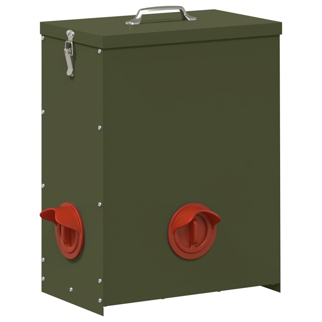 Kanali feeder Oliiviroheline 32,5 x 20,5 x 43 cm 25 kg