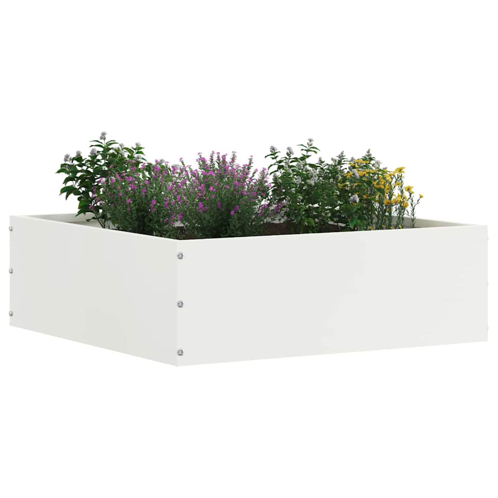 Murupiire 40 x 40 x 13 cm Teras Valge