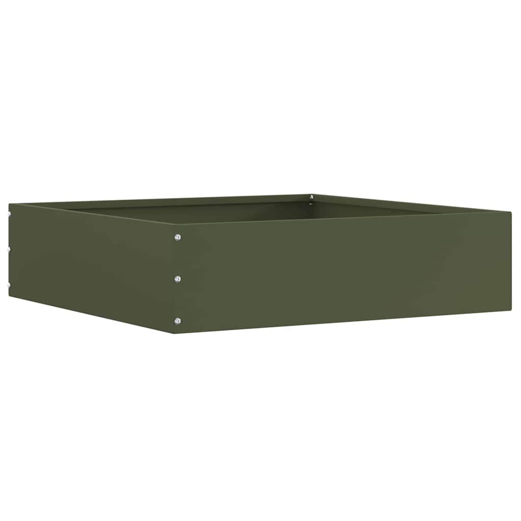 Murupiire 50 x 50 x 13 cm Teras Oliiviroheline