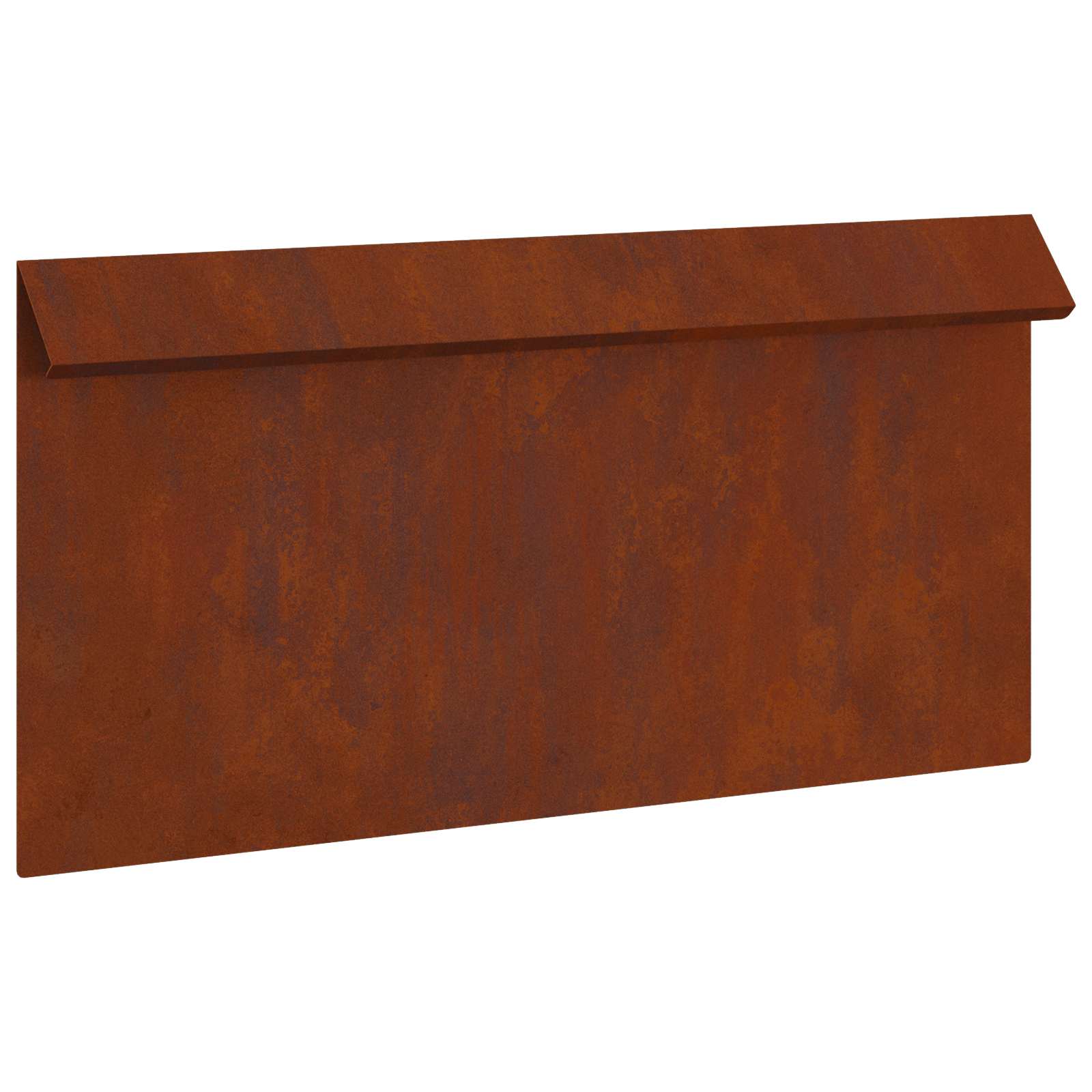 Ükssarviku aed 50 x 3,5 x 25 cm Ilmastikukindel teras Rooste