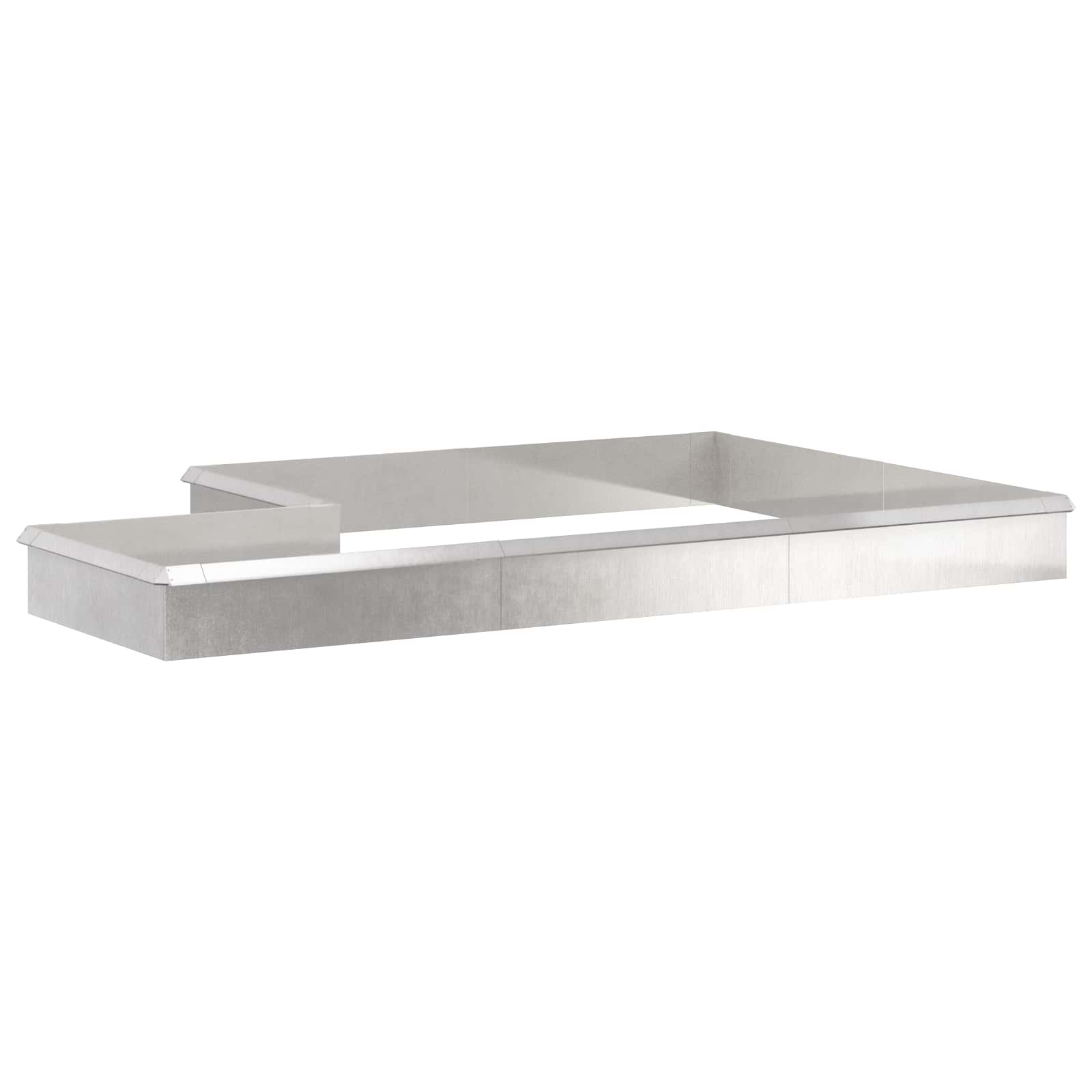 Rästikuaed 16 tk 100 x 3,5 x 25 cm Roostevaba teras Hõbedane