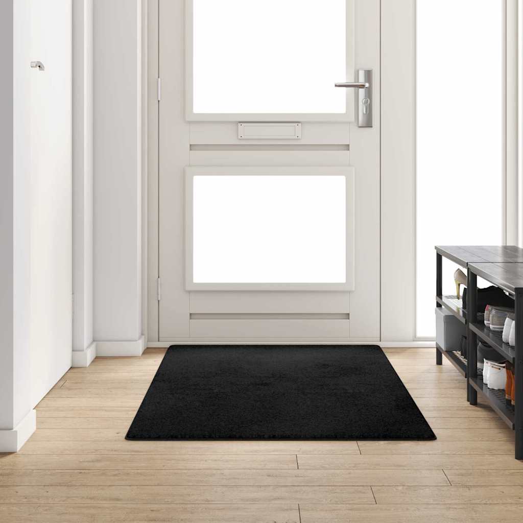 Vaip jooksur Must 100 x 200 cm 100% polüpropüleen tuft