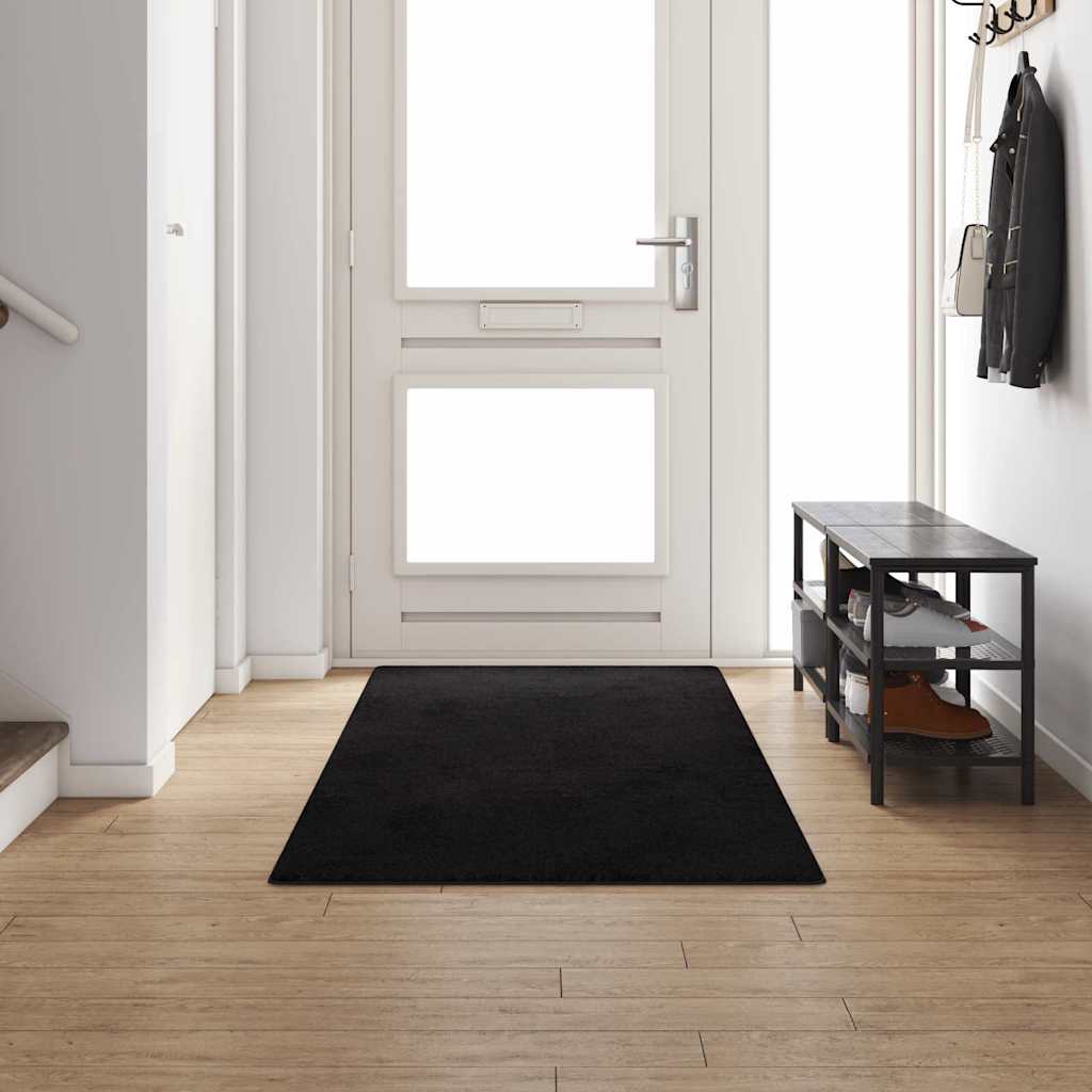 Vaip jooksur Must 100 x 300 cm 100% polüpropüleen tuft