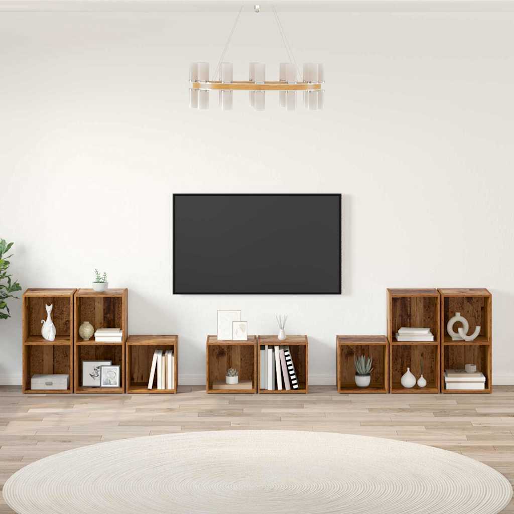 TV kapi komplekt 8 tk Vana puit Tehispuit