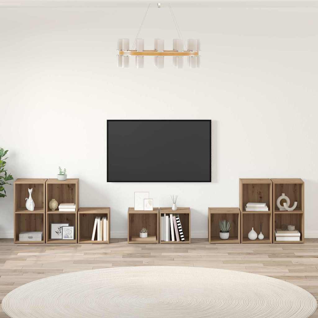 TV kapi komplekt 8 tk Käsitööpuu Tehispuit