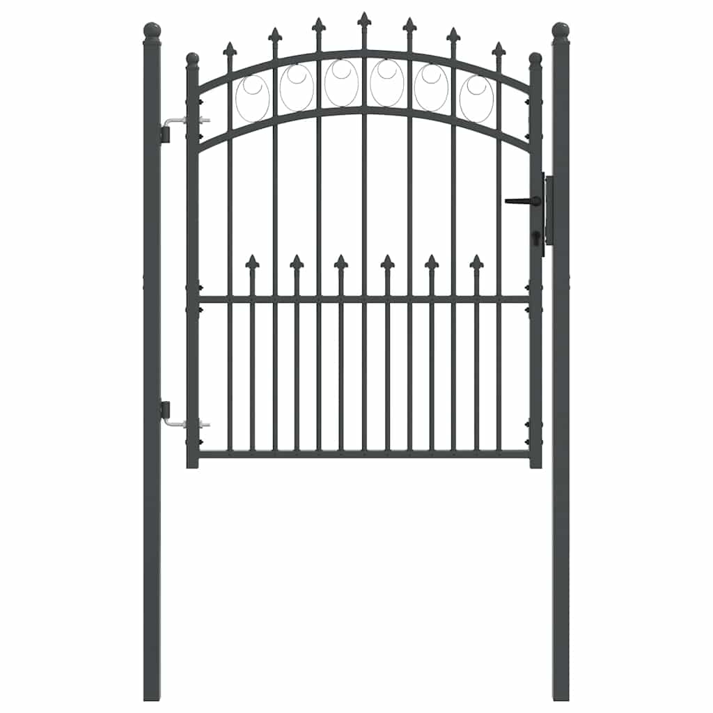 Aiavärav okkadega EMMEN 104 x 109,5 cm Pulbervärvitud Teras
