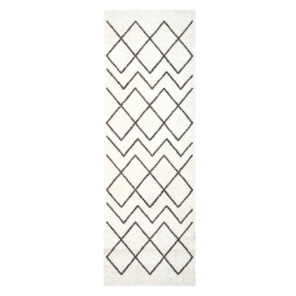 Köögivaip Valge 180 x 60 cm Samet