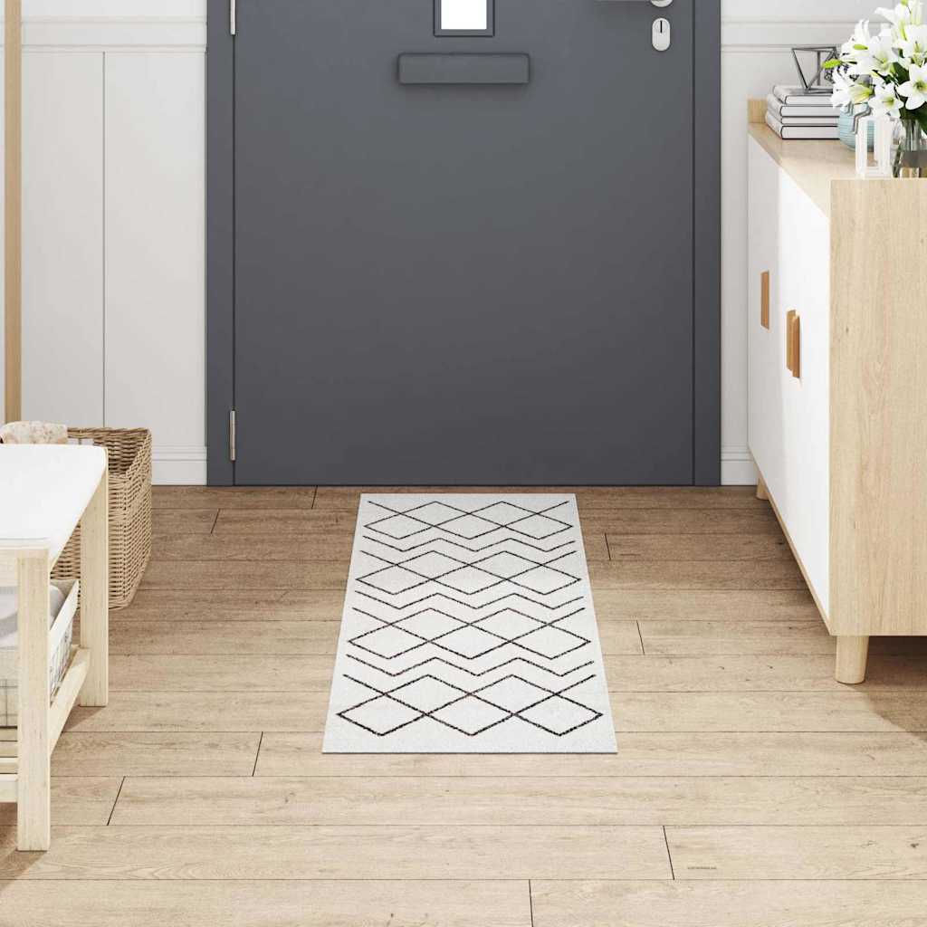 Köögivaip Valge 150 x 45 cm Samet