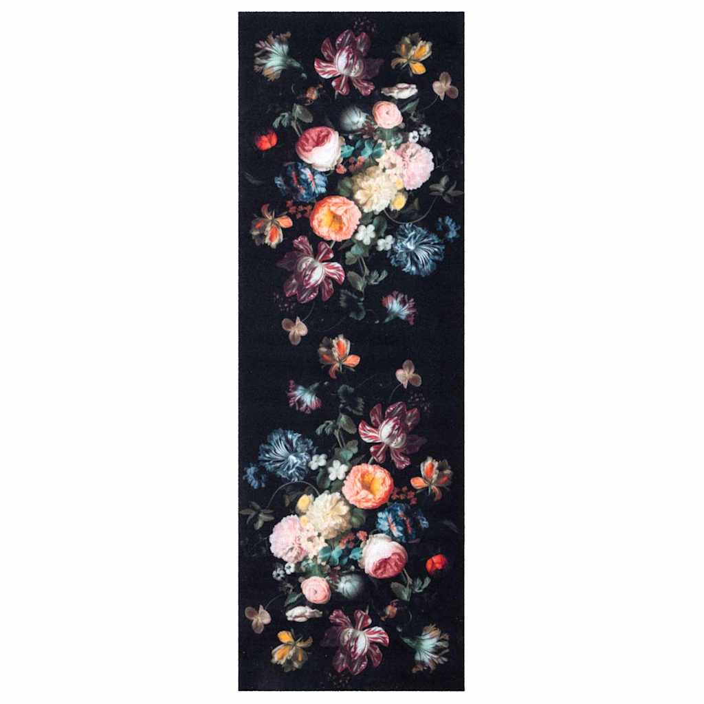 Köögivaip Must 180 x 60 cm Samet