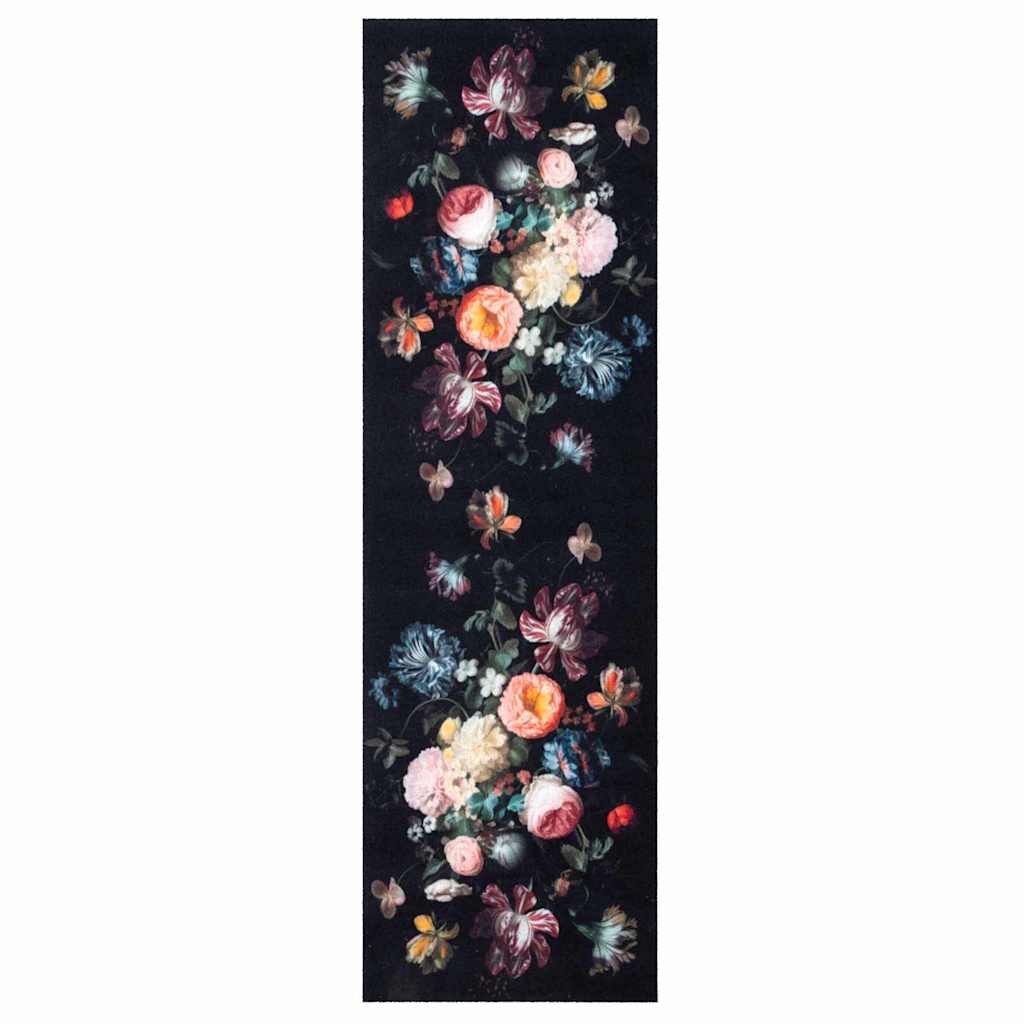 Köögivaip Must 150 x 45 cm Samet