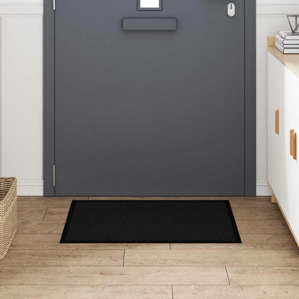 Ukse Matt Must 60 x 80 x 1.2 cm Teddy Kangas