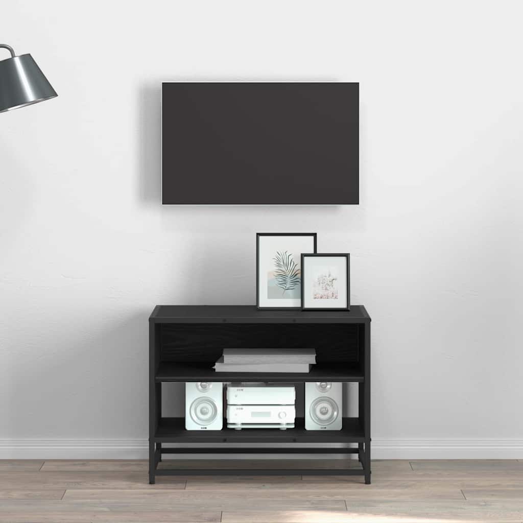 TV Üksused 61 x 40 x 46 cm Must tamm Tehispuit