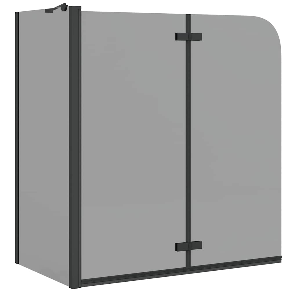 Duši Kest Must 120 x 68 x 130 cm ESG Klaas ja Alumiinium