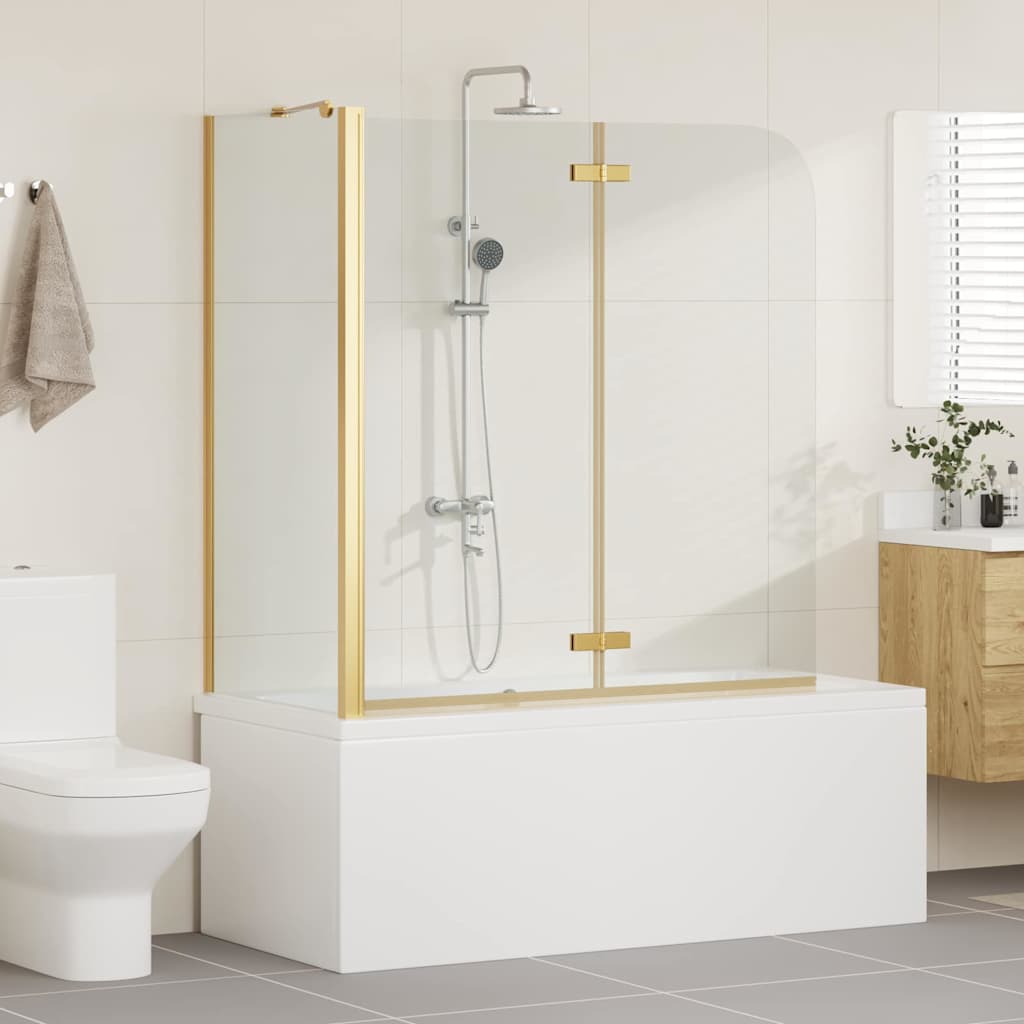 Duši Kest Kuldne 120 x 68 x 130 cm ESG Klaas ja Alumiinium