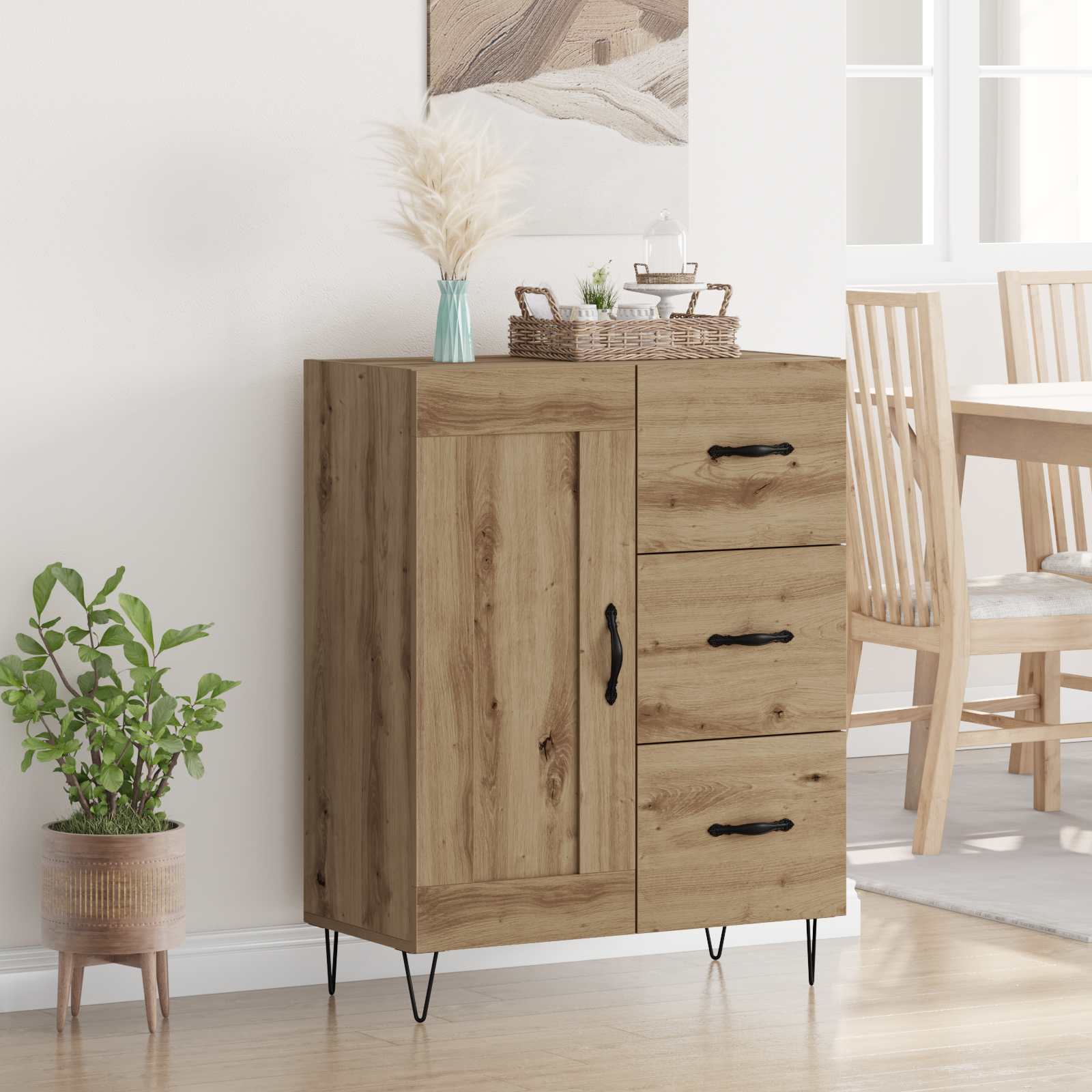 Kõide Käsitöö Tamm 69,5 x 34 x 90 cm Töödeldud puit