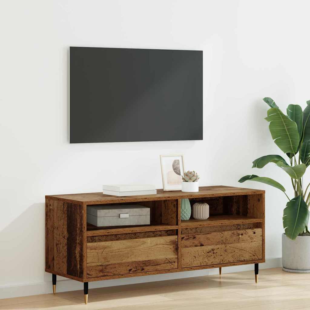Telerikapp sahtliga Vana puit 100 x 34,5 x 44,5 cm