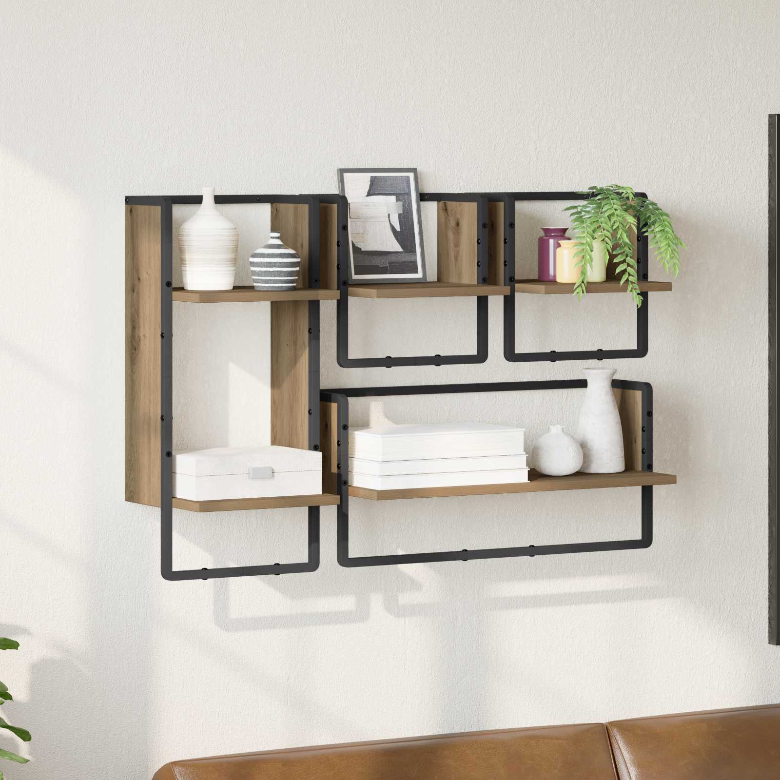 Seinariiulikomplekt 4 tk Käsitööpuu 65 x 25 x 30 cm Tehispuit